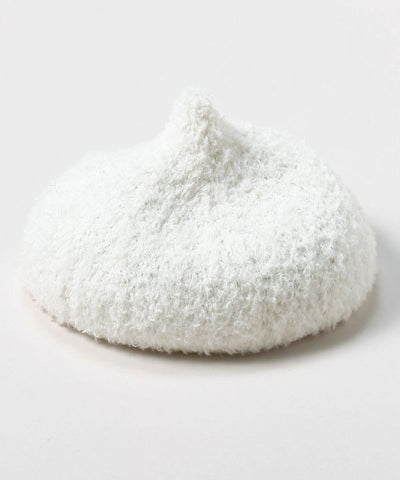 Pointed Fluffy Beret by AMINA - Ametsuchi