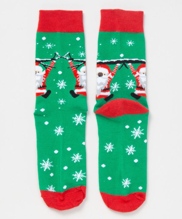 Christmas Motif Socks