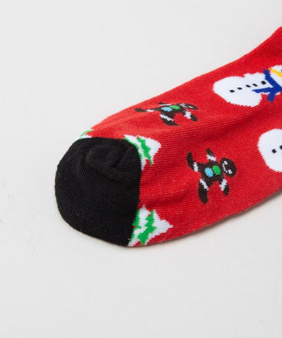Christmas Motif Socks