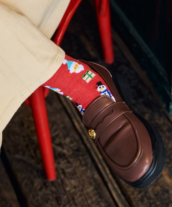 Christmas Motif Socks