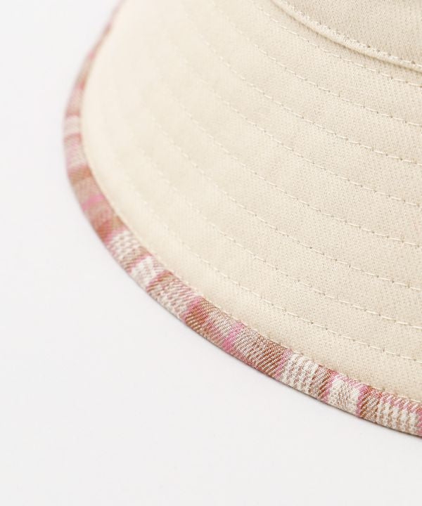 Reversible Check Pattern Bucket Hat by 欧州航路 - Ametsuchi