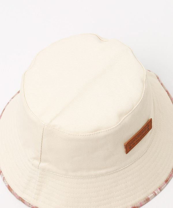 Reversible Check Pattern Bucket Hat by 欧州航路 - Ametsuchi