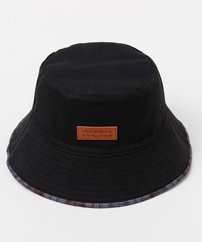 Reversible Check Pattern Bucket Hat by 欧州航路 - Ametsuchi
