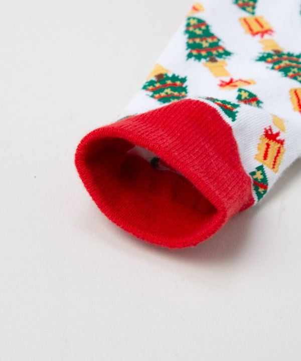 Santa Tree Gift Socks