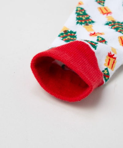 Santa Tree Gift Socks