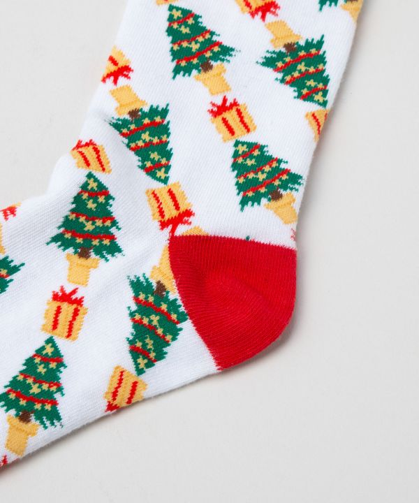 Santa Tree Gift Socks