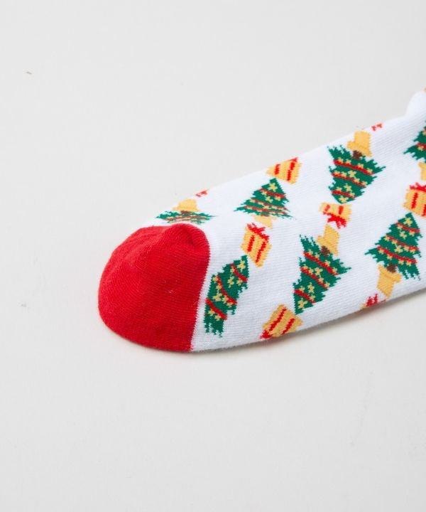 Santa Tree Gift Socks