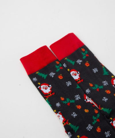 Santa Tree Gift Socks