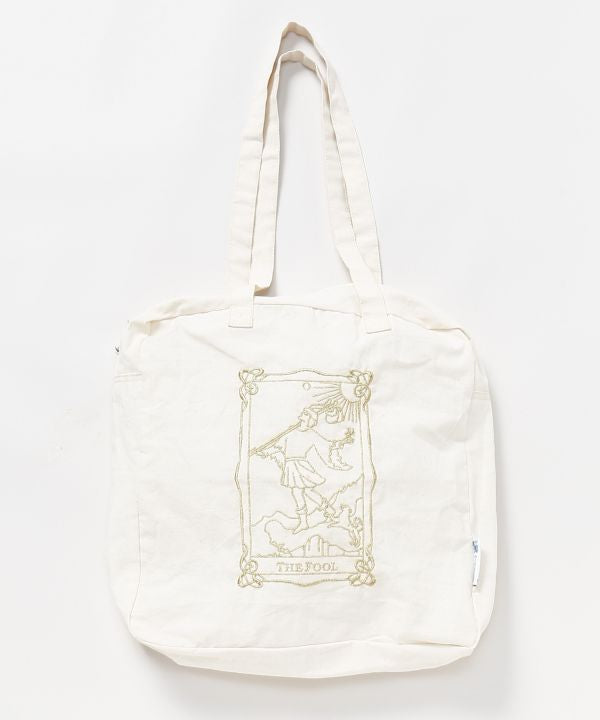 Tarot Embroidered Cotton Bag