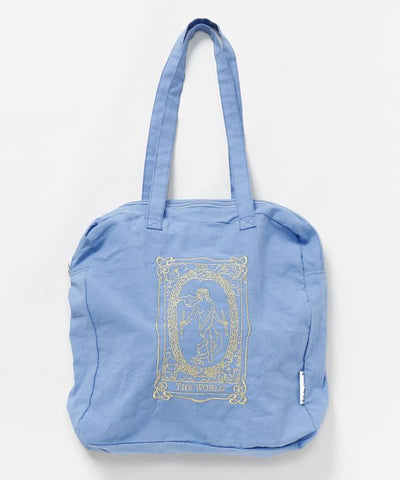 Tarot Embroidered Cotton Bag