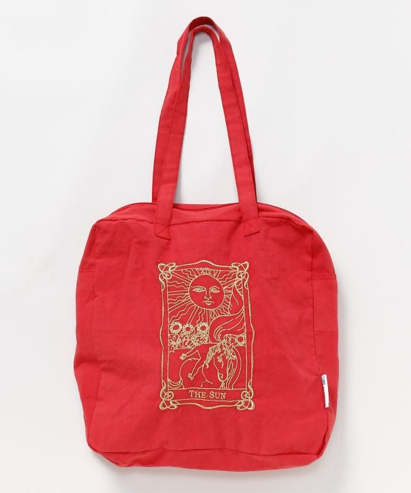 Tarot Embroidered Cotton Bag