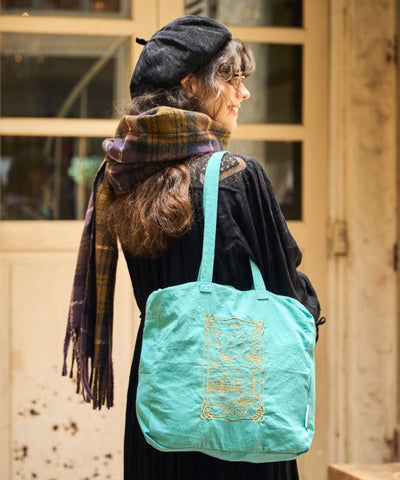 Tarot Embroidered Cotton Bag