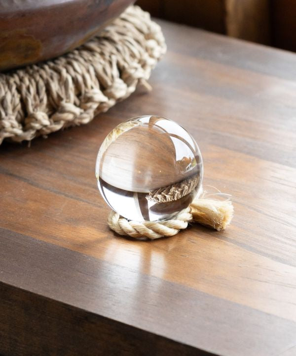 Japanese Hemp Natural Stone Stand