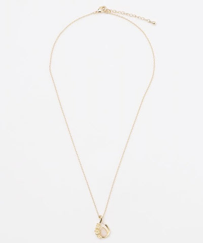 Petite Floral Natural Stone Necklace