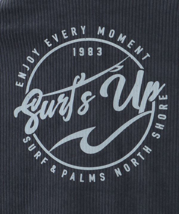 Surf Logo Print Removable Hooded Shirt - SURF＆Palms