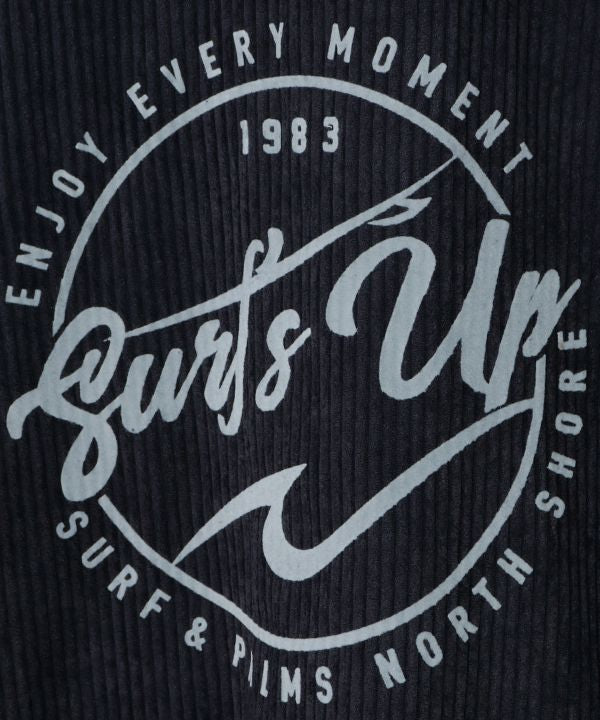 Men's Surf Logo Print Hooded Jacket - SURF＆Palms