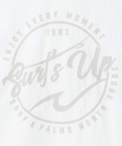 Men's Surf Logo Print Hooded Jacket - SURF＆Palms