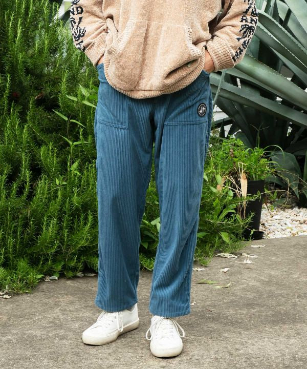 Men's Surf Logo Flock Print Pants - SURF＆Palms