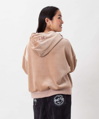 Soft Microfleece Relaxed Hooded Top - SURF＆Palms
