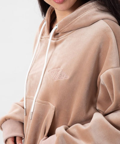 Soft Microfleece Relaxed Hooded Top - SURF＆Palms
