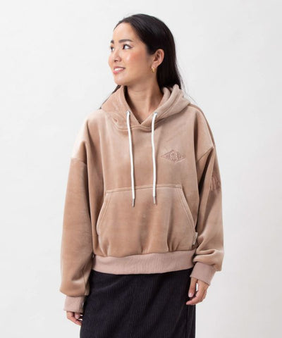 Soft Microfleece Relaxed Hooded Top - SURF＆Palms