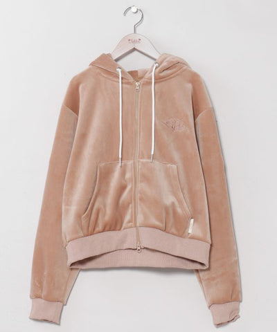 Microfleece Double Zip Hoodie - SURF＆Palms