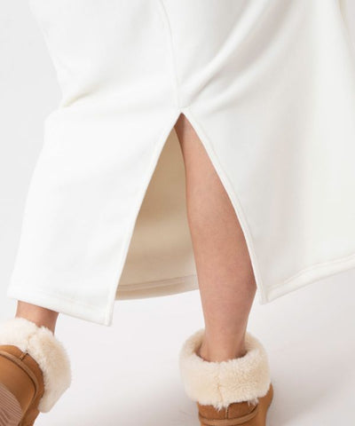 Soft Microfleece Fitted Long Skirt - SURF＆Palms