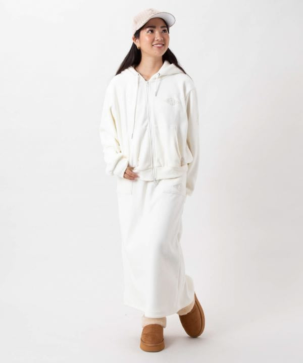 Soft Microfleece Fitted Long Skirt - SURF＆Palms