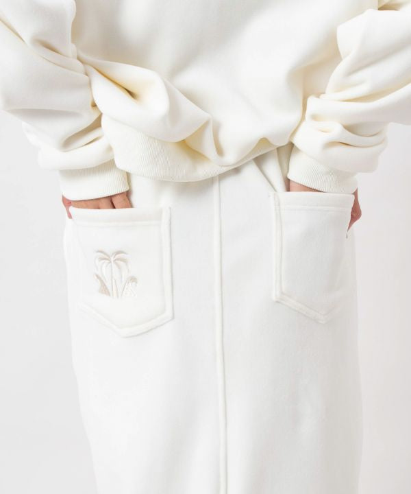 Soft Microfleece Fitted Long Skirt - SURF＆Palms