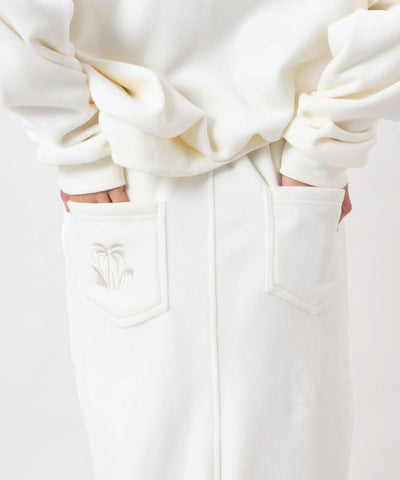 Soft Microfleece Fitted Long Skirt - SURF＆Palms