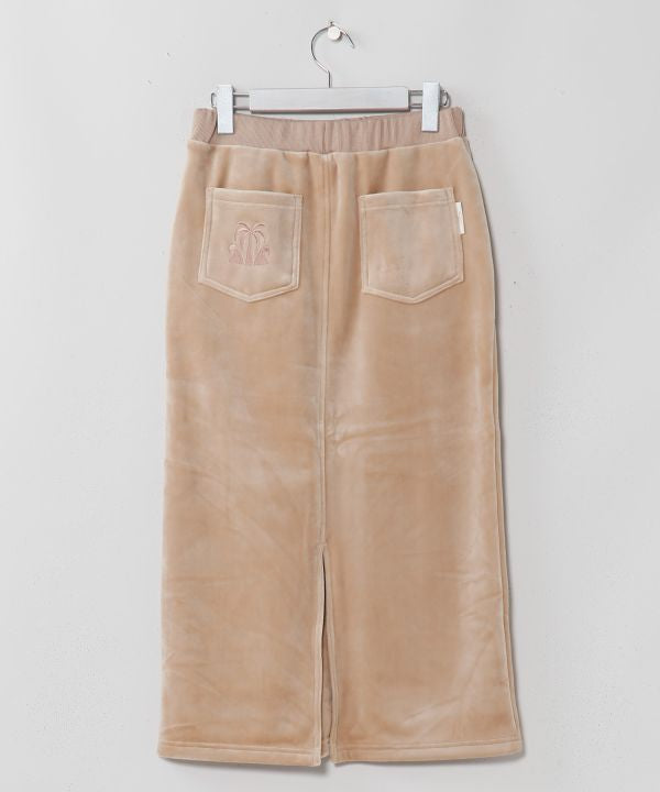 Soft Microfleece Fitted Long Skirt - SURF＆Palms