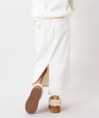 Soft Microfleece Fitted Long Skirt - SURF＆Palms