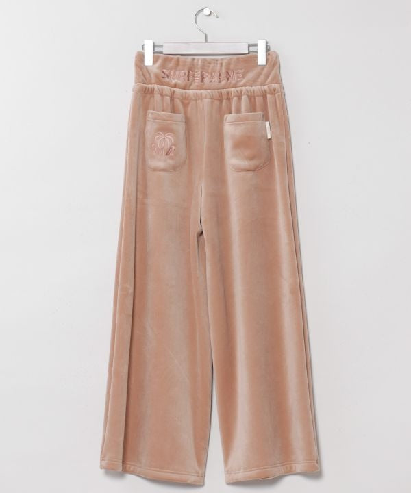 Soft Microfleece Wide-Leg Pants - SURF＆Palms