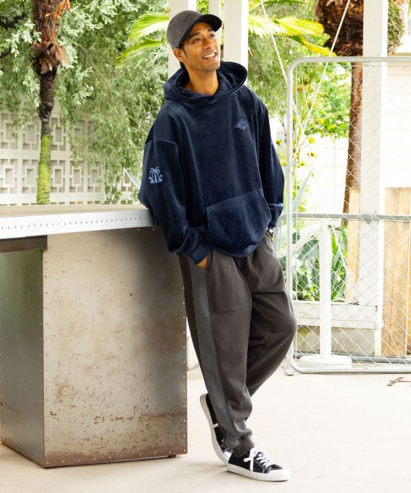 Unisex Microfleece Relaxed Hooded Top - SURF＆Palms