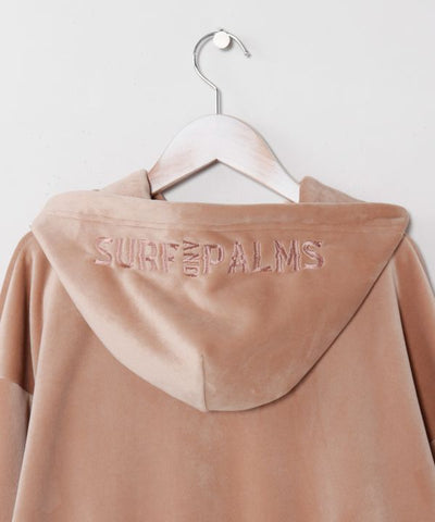Unisex Microfleece Relaxed Hooded Top - SURF＆Palms
