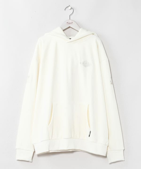 Unisex Microfleece Relaxed Hooded Top - SURF＆Palms by Kahiko - Ametsuchi