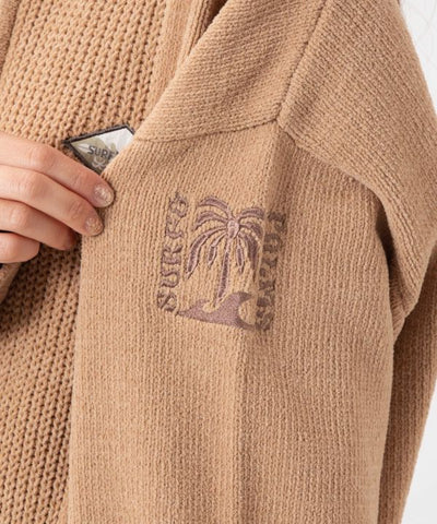 Soft Knit Cardigan Tank Top Set - SURF＆Palms