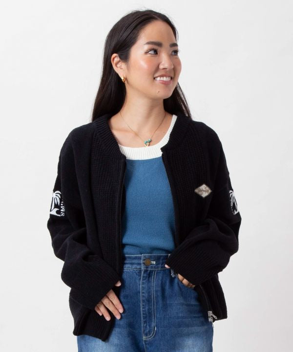 Soft Knit Cardigan Tank Top Set - SURF＆Palms