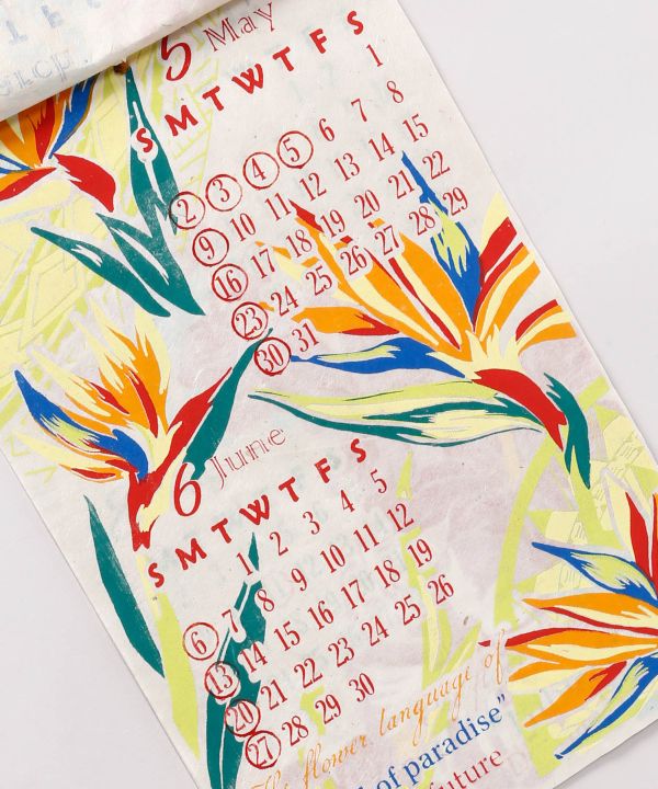 2027 Wall Calendar - HAWAIIAN FLOWER LANGUAGE