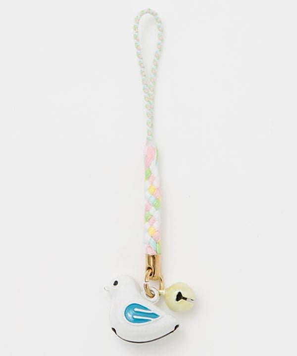 Hachiman Dove Bell Charm Strap