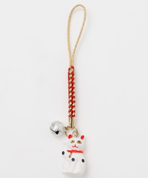 Maneki-Neko Bell Charm Strap