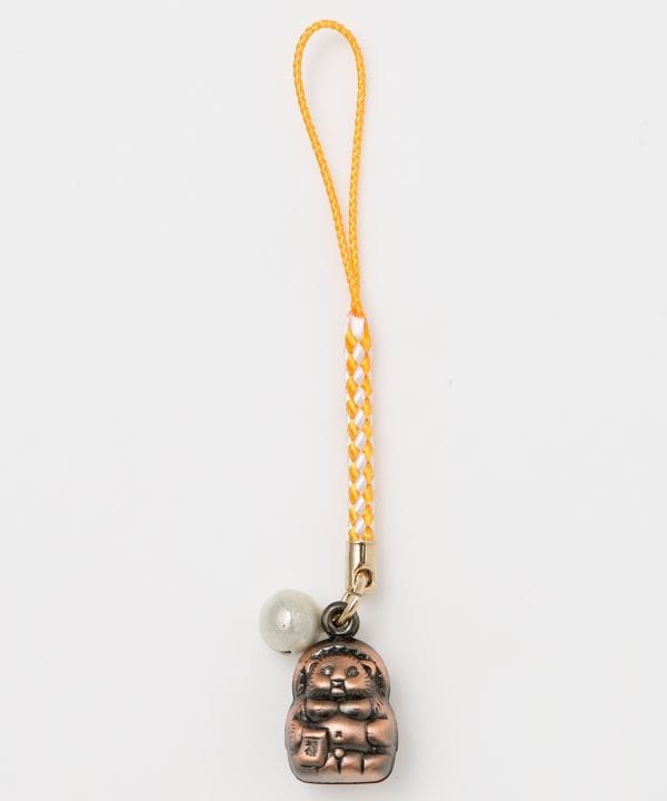 Shigaraki Tanuki Bell Charm Strap