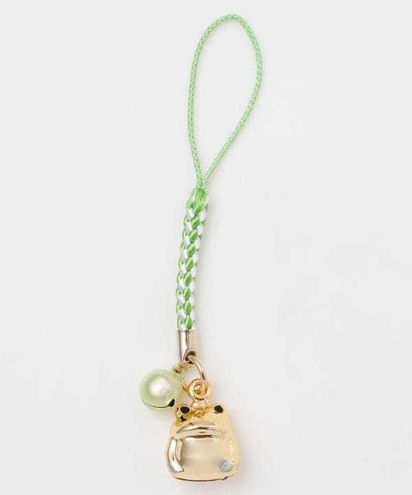 Lucky Frog Bell Charm Strap