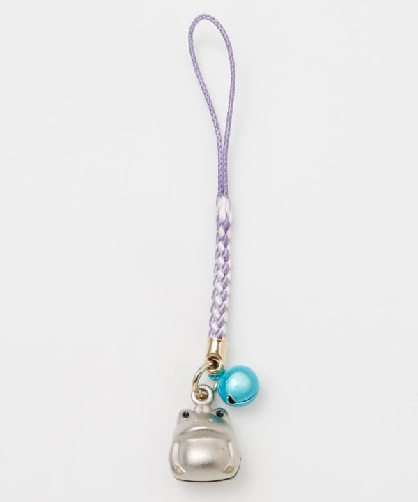 Lucky Frog Bell Charm Strap