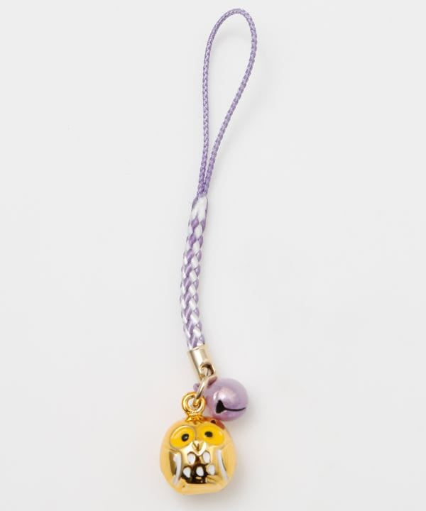Lucky Owl Bell Charm Strap