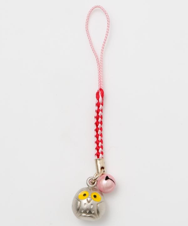 Lucky Owl Bell Charm Strap