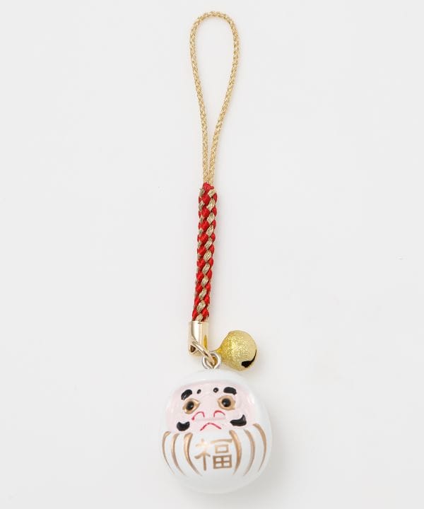 Daruma Bell Charm Strap