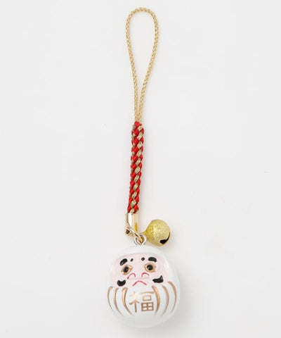 Daruma Bell Charm Strap