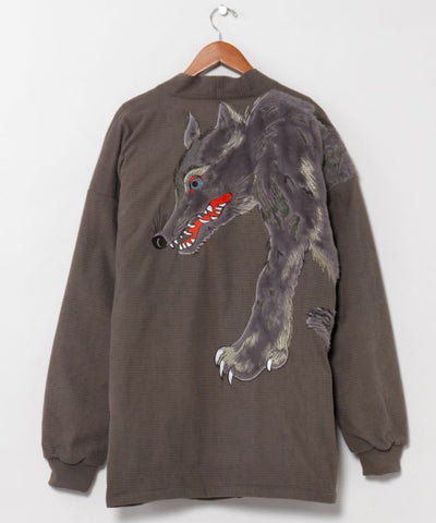 Japanese Animal Art Embroidered Haori by Kaya - Ametsuchi