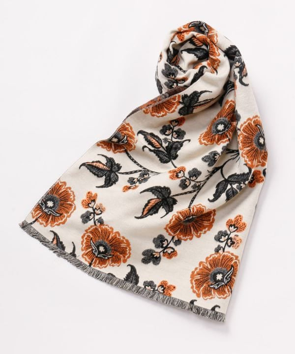 Delicate Floral Botanical Large Wrap by Kaya - Ametsuchi